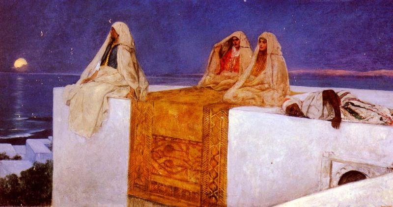 Benjamin Constant Arabian Nights china oil painting image